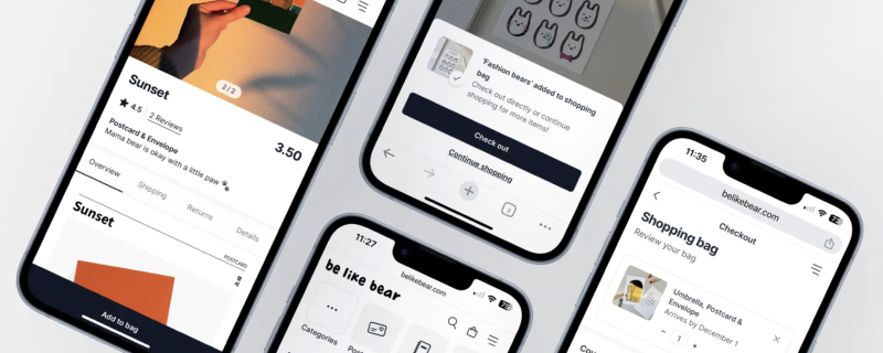 Be like Bear Stationery Store overlay